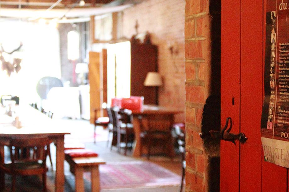 Treffpunkt auf der Diele im Seminarhaus