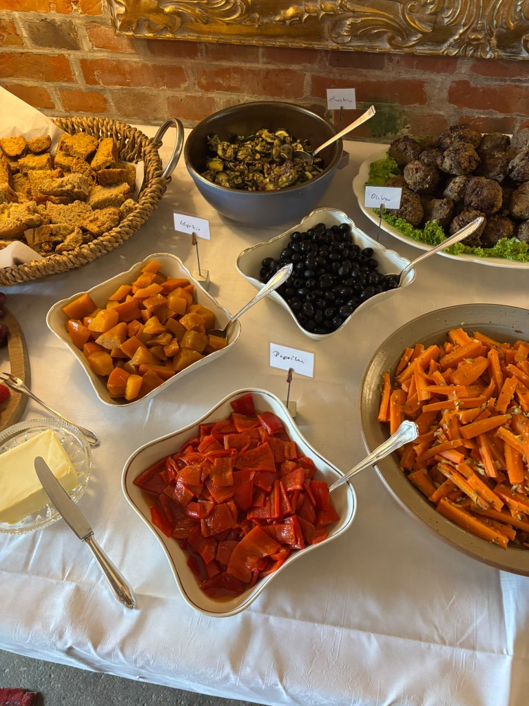 Antipasti Buffet zum Abendessen